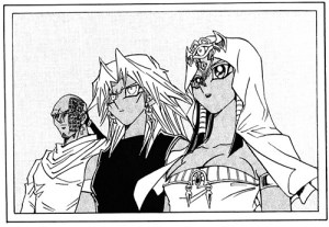 Ishtarin perhe on jälleen koossa. Kuvassa oikealta vasemmalle: Isis, Malik ja Rishid.