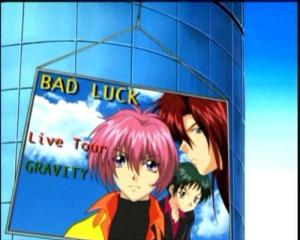 Sarjan edetessä Bad Luckin suosio kasvaa räjähdysmäisesti. Kuvassa Shuuichin lisäksi Hiroshi (oikealla) ja Suguru Fujisaki (takana).