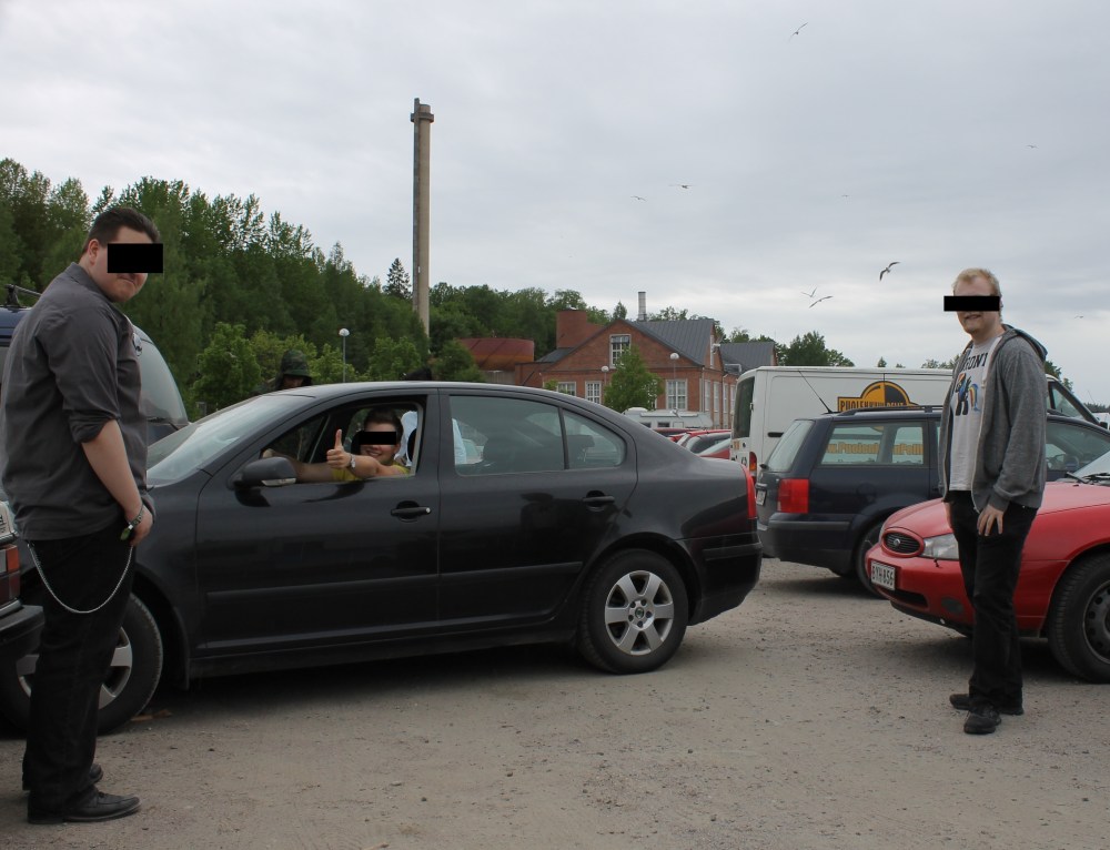 Pysäköinnistä "nauttivat" myös muut kävijät yhtä paljon